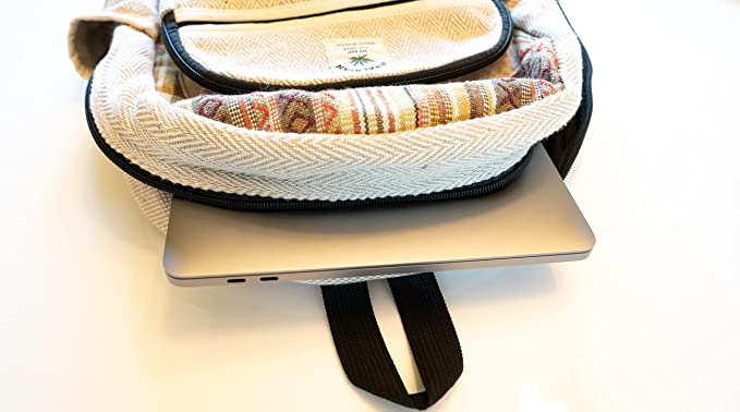 Andrew James Hemp Backpack - Laptop Case