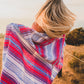 Mexican Blanket, Sunrise - Perfect for Yoga, Camping, Picnics, Travel, Beach