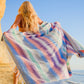 Mexican Blanket, Dreamers - for Yoga, Camping, Picnics, Travel, Beach