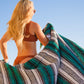 Mexican Blanket, Ocean -  for Yoga, Camping, Picnics, Beach